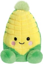 Aurora Palm Pals Wavey Corn 5" Super Soft Bean Toy Plush Neuf