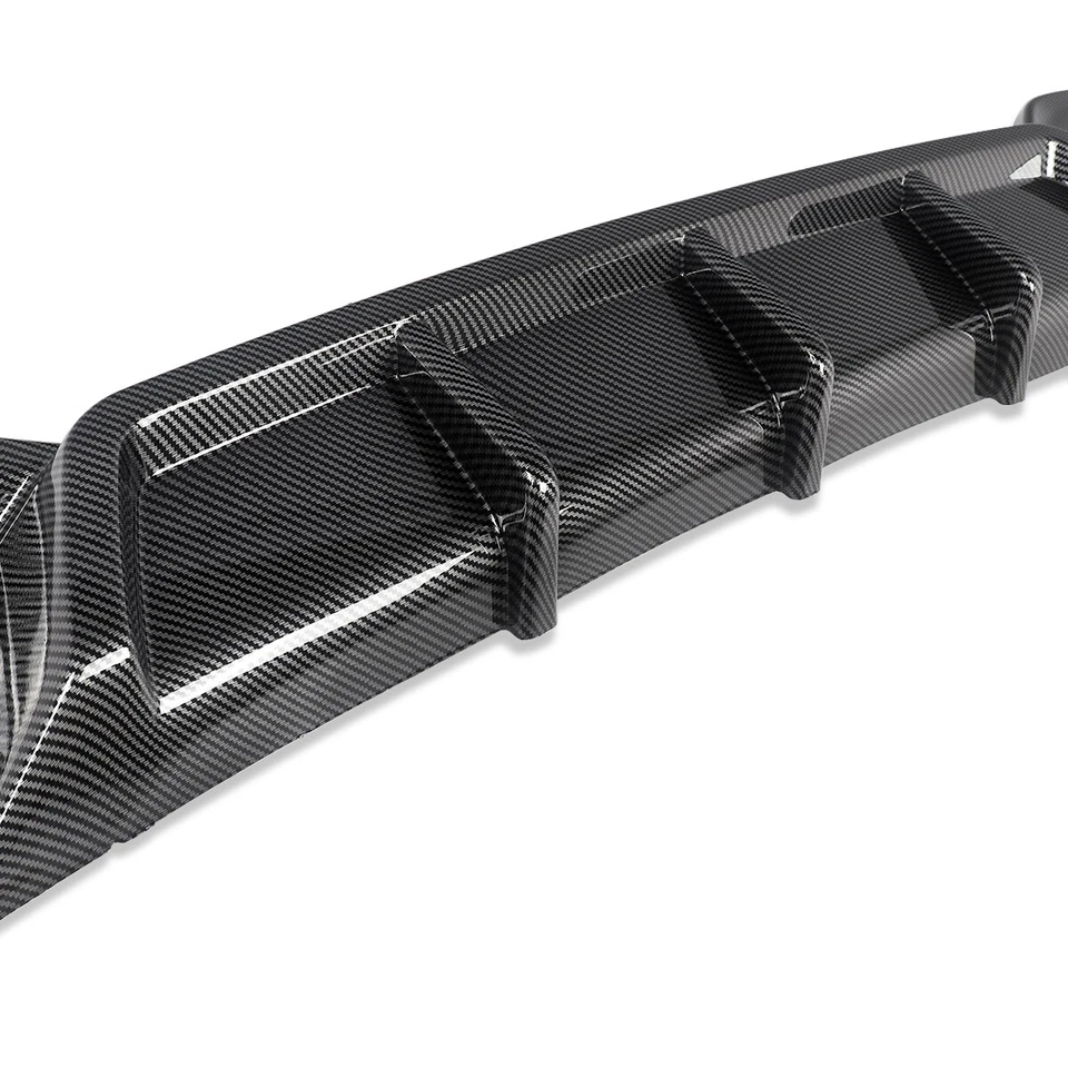 For BMW M6 F06 F12 F13 640i 650i M-Sport Carbon Fiber Rear Bumper Diffuser Lip - Изображение 4 из 4