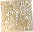 Gray Tin Self-Adhesive Wall Tiles (Pack of 10), 12 Inch X 12 Inch