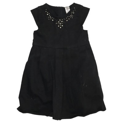 OshKosh B'gosh, Kleid, Größe: 98, Schwarz, Baumwolle/Elasthan, Einfarbig #apN