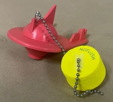 2.75 inch Shark Fin Rubber Flapper Valve, Fits most 2.5 inch Flush holes w/Buoy