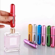 Mini contenedor de botella de spray de viaje recargable atomizador de perfume portátil de 5 ml