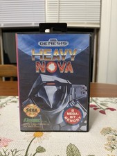 Heavy Nova (Sega Genesis, 1991) CIB - Complete In Box - Tested