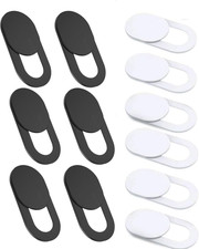 Laptop Camera Cover Slide, 12 Pack Ultra-Thin Webcam Cover Compatible