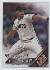 2016 Topps Update Rainbow Foil Albert Suarez #US224 1b3