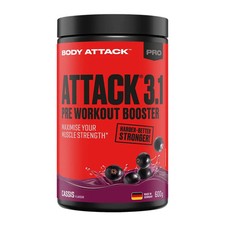 Body Attack Pre Attack 3.1 600g Cassis