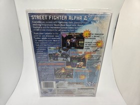 Street Fighter Alpha 2 (Sega Saturn, 1996) CIB Reg Card