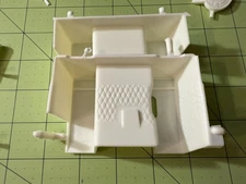 AMT 620 1/25 White Freightliner Dual Drive Kit Bash Parts Interior Tubs