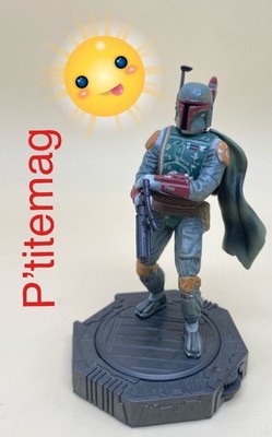 Boba Fett Hasbro Figur 1998 auf 360 Drehbarer Basis