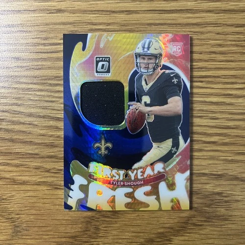 2025 Donruss Optic Tyler Shough Blue Hyper (RAW)
