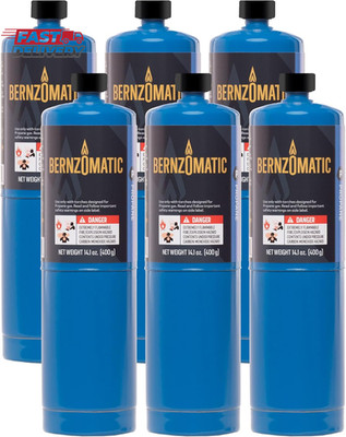 Bernzomatic Standard Propane Fuel Cylinder, Portable and Versatile for Torches,