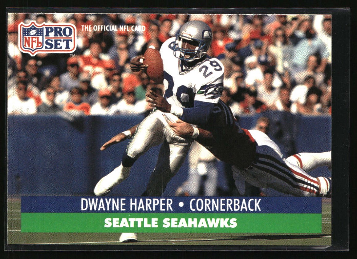 1991 Pro Set #662 Dwayne Harper