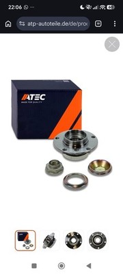 ATEC 30342905   Radnabe inkl. Radlager | Neu mit OVP