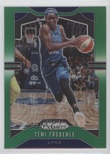 2020 Panini Prizm WNBA Green Prizm Temi Fagbenle #28 Rookie RC 09ok