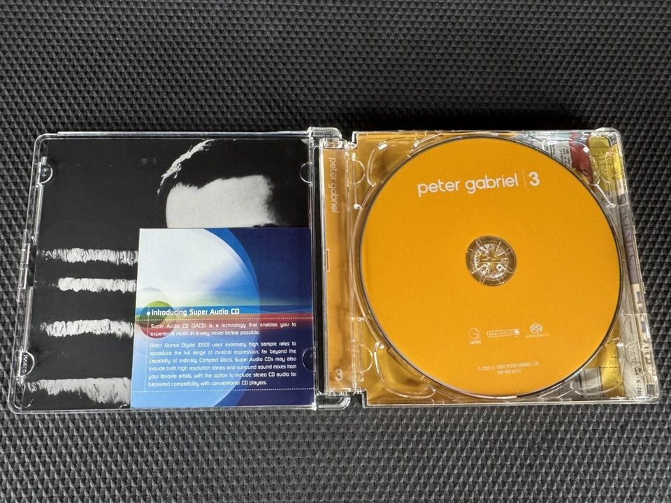 Peter Gabriel/ 3 Geffen Rec. 069 493 622-2 SACD Single-Layer (Rar!) - Bild 2 von 3