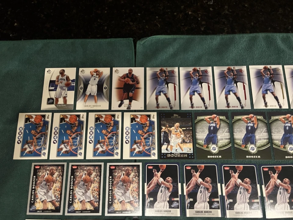 CARLOS BOOZER LOT of 67 2008-09 cards BULLS TOPPS TREASURY UD FLEER SP BOWMAN - Image 2 of 4