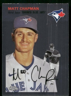 Matt Chapman - 2023 Topps Chrome Baseball - 1954 Topps #313