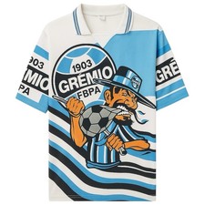 90’S FBPA GREMIO 1903 RARE DESIGN MASCOT SOCCER FOOTBALL JERSEY SHIRT ROVIL SZ L