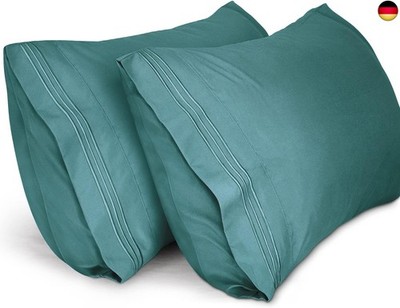 Lirex 2er Pack kissenbezug 40 x 80 cm, Weiche Gebürstete 