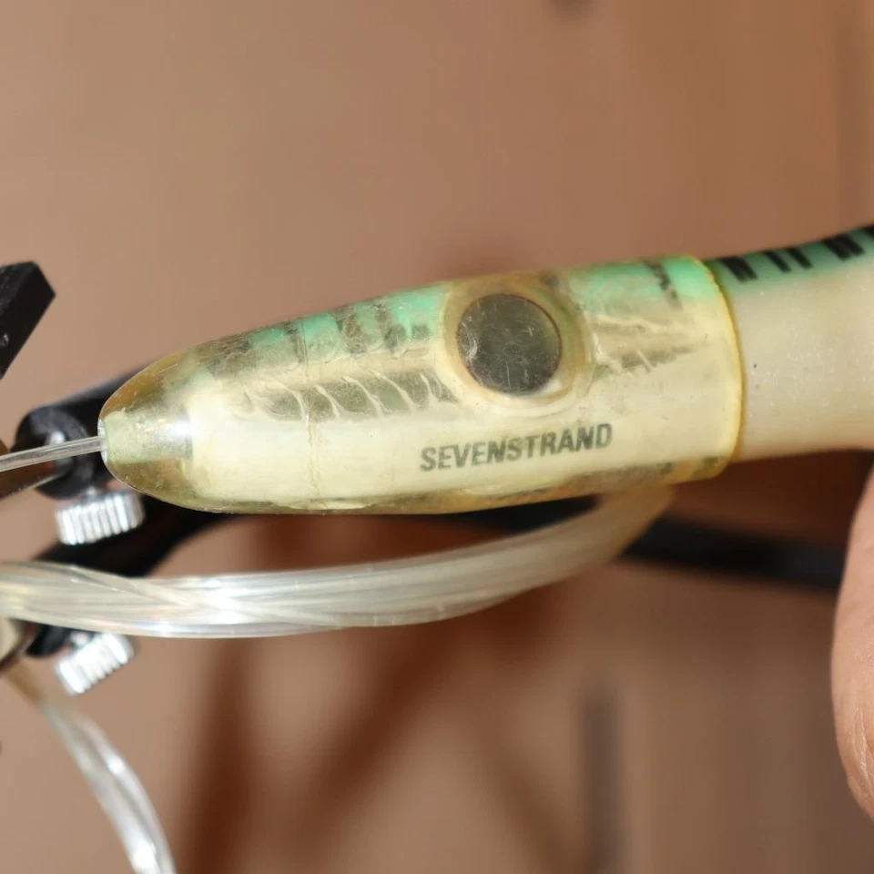 Lote 3 Iscas de Trolling Mono Rigged Big Game 7-10" Atum Wahoo Big Game Sevenstrand+ - Imagem 4 de 4