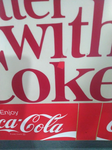 1960s Coca Cola " Things go better with Coke" Double Sided lighted sign - Picture 9 of 18