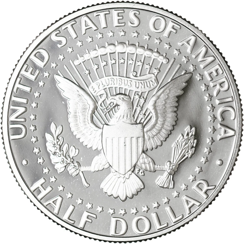 1997 S Kennedy Half Dollar Gem DCam Proof CN-Clad - Image 2 of 4