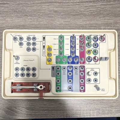 Lifecore Biomedical Prima Tapered/Straight Implant Surgical Kit w/ Case