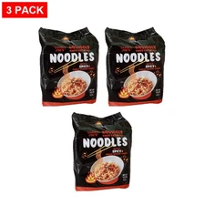 Trader Joe’s Spicy Squiggly Knife Cut Noodles 15.9 Oz - Pack of 3