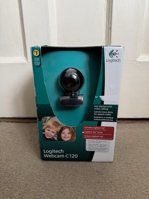 NEU Logitech C120 Webcam nie benutzt