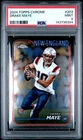 143738394 Drake Maye 2024 Topps Chrome #203 Rookie RC PSA 9
