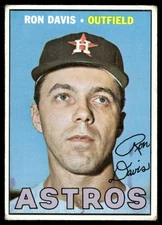 1967 Topps #298 Ron Davis RC - VG