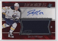 2014 SPx Spectrum Red Rookie Jersey Level 1 310/399 Jake McCabe #158 Auto 0jd0