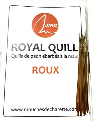 Plumes de paon quill de paon ébarbé jmc royal quill-Différentes couleurs dispo