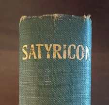 Scarce Oscar Wilde Antique Hardcover Satyricon of Petronius Arbiter 1934 English