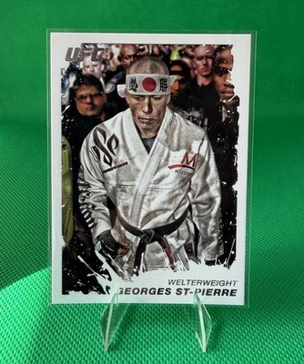 2011 Topps UFC Moment of Truth Georges St-Pierre #100 0o5t