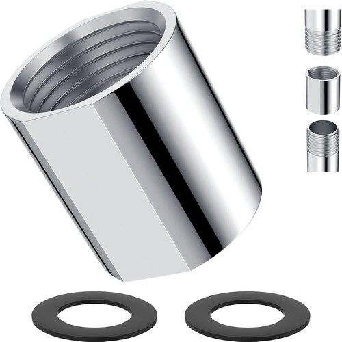 Brass Pipe Fitting 1/2 inch G Female Thread, Shower Coupling, G1/2 IPS Thread