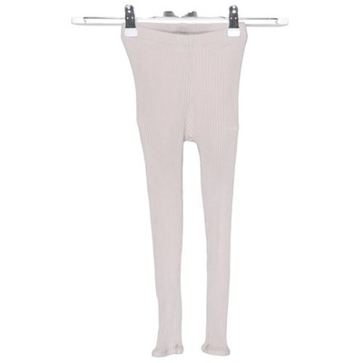 Zara, Leggings, Größe: 110, Beige, Streifen, Rippenstrick, Mädchen #jHK