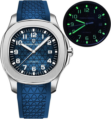 Pagani Design YS031 Men's Automatic Watch, 100M Waterproof, Rubber Strap