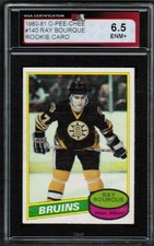 1980 81 OPC O-Pee-Chee #140 Raymond Ray Bourque Rc Rookie KSA 6.5 ENM+ HOF