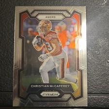 Panini Prizm Christian McCaffrey 49ers NFL Trading Card Lot 3 Cards