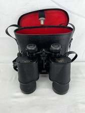 Mark Scheffel Vintage Binoculars 32x50 With Red Lined Carry Case Good Condition