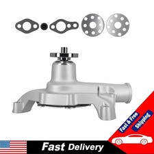 High Volume Water Pump For Chevy Sbc 283-400 1955-1985 Si-at63052 Short Aluminum