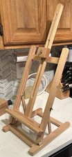 Jack Richeson Wood Table Top Artist Easel Fits Up To 22  Tall Canvas