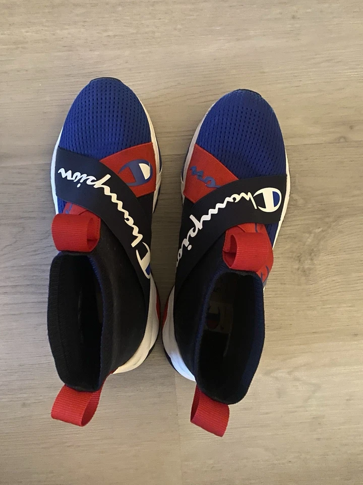 Кроссовки детские Champion темно-синие и алые размер 5,5y - Изображение 4 из 4