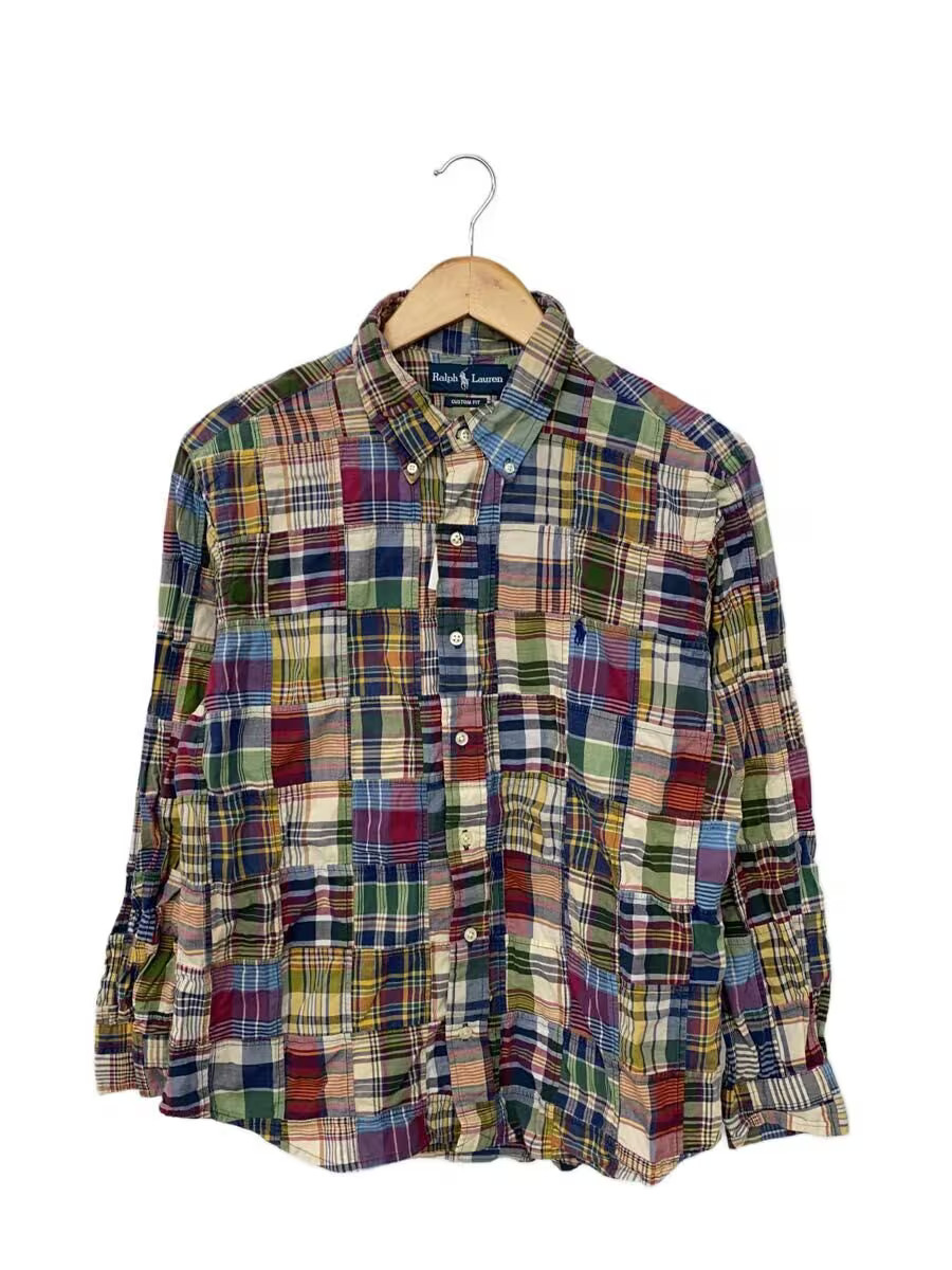 RALPH LAUREN Patchwork Button-Down Custom Fit Lon… - image 1