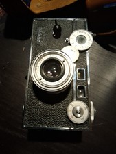 Argus C3 Vintage Rangefinder Camera Black with Case