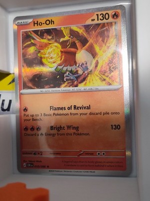 Chaos Rising Ho-Oh 010/108 Evolutions Holo Rare 130 HP Basic (EN)