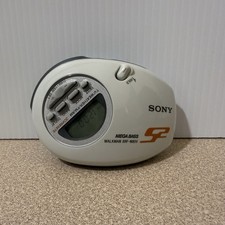 Sony SRF-M85V Mega Bass Walkman Radio with Belt Clip AM/FM Weather TESTED