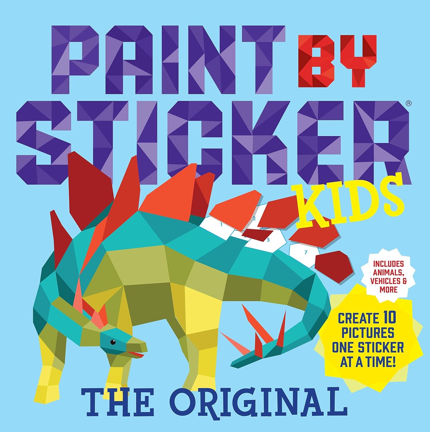 Paint by Sticker Kids, The Original: Create 10 Pictures One Sticker at a Time! - Image 11