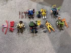 Playmates TMNT Vintage Sewer Samurai Leo Rat King Cheetah April Ninja Turtles